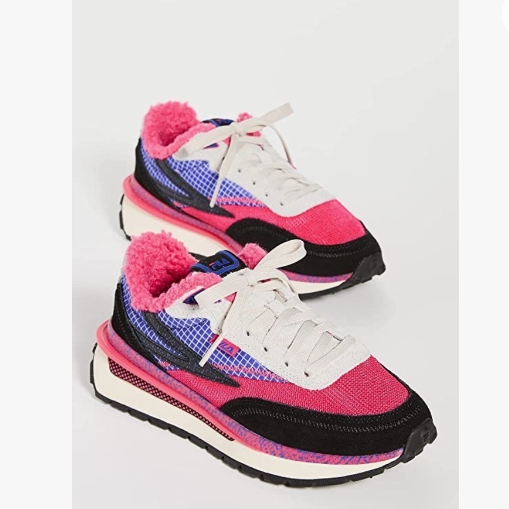 Fila Women’s Renno Sparkling Cosmo Barbiecore NEW